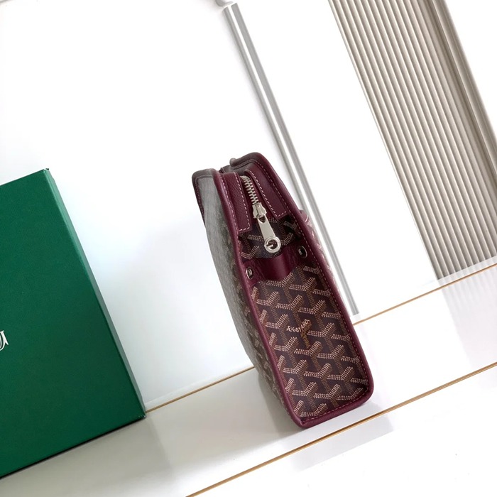 GOYARD ジュヴァンス 大洗面ポーチ ワインレッド サイズ:29.5x23x7.5cm