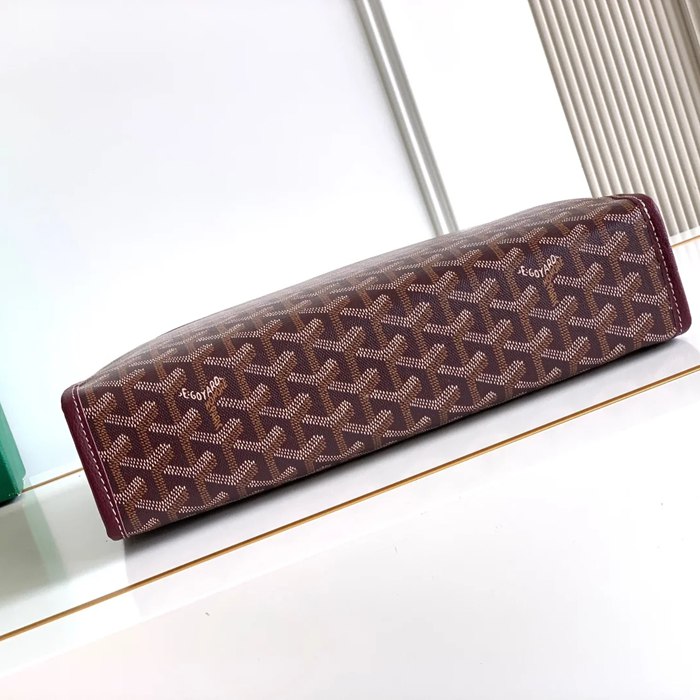 GOYARD ジュヴァンス 大洗面ポーチ ワインレッド サイズ:29.5x23x7.5cm