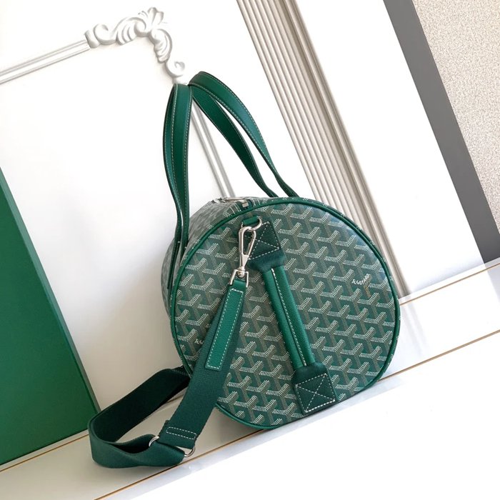 GOYARD バレル40 スポーツトラベルバッグ 緑 サイズ:40x23x23cm