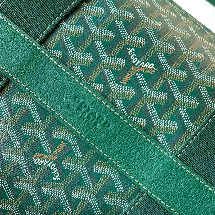 GOYARD バレル40 スポーツトラベルバッグ 緑 サイズ:40x23x23cm