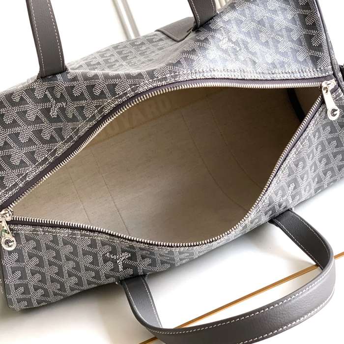 GOYARD バレル40 スポーツトラベルバッグ グレー サイズ:40x23x23cm