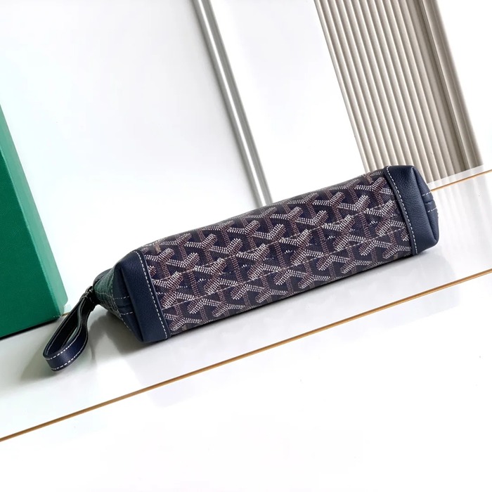 GOYARD コンティハンドバッグ 青 サイズ:24x22x6.5cm