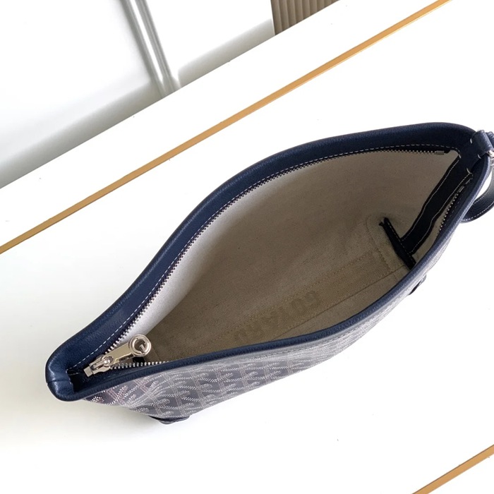 GOYARD コンティハンドバッグ 青 サイズ:24x22x6.5cm
