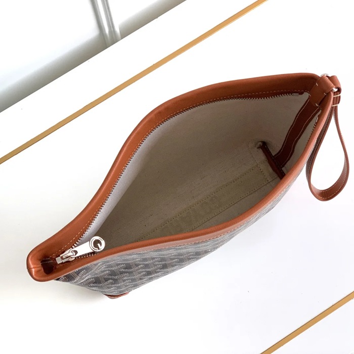 GOYARD コンティハンドバッグ 棕 サイズ:24x22x6.5cm