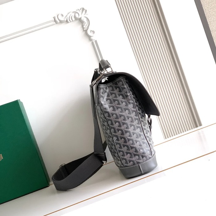 GOYARD シタディン 小メッセンジャー グレー サイズ:38x33cm