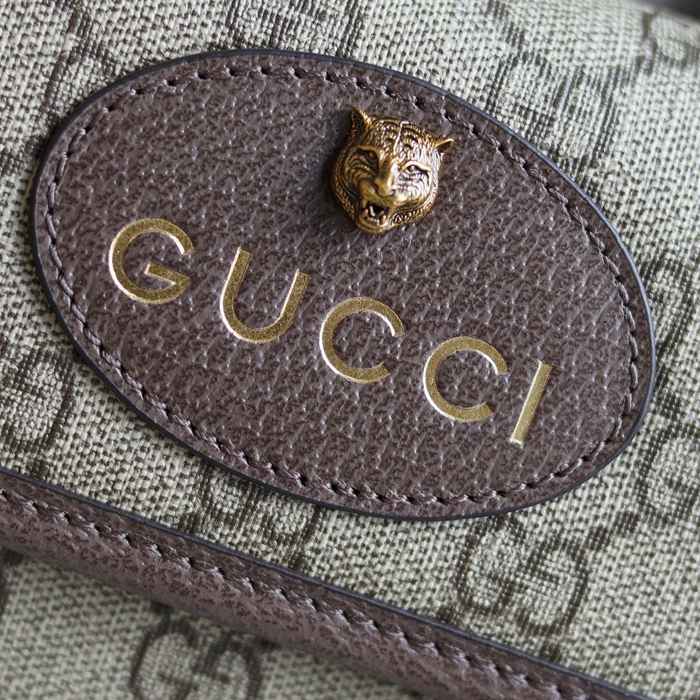GUCCI GGシュプリーム タイガーウエストバッグ サイズ:24x16.5x3.8cm