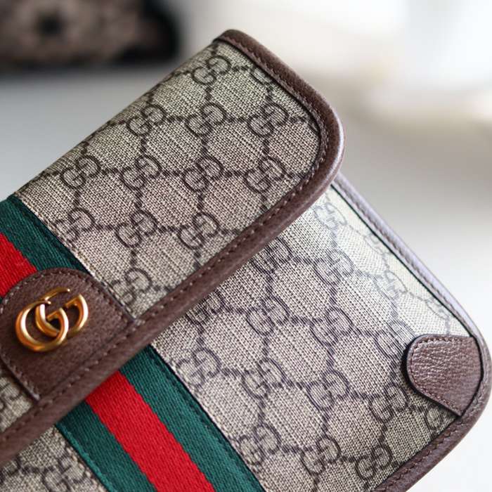 GUCCI オフィディア ウエストバッグ 黒灰 サイズ:23.9x17x3.6cm