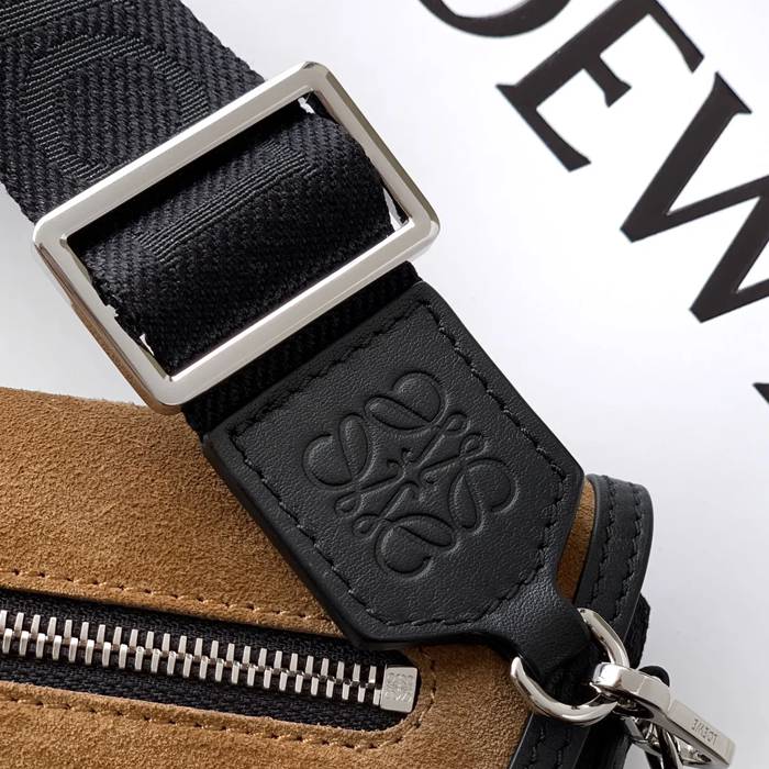 LOEWE 9170 ミニキャンバスメッセンジャー フレックス サイズ:19x14cm