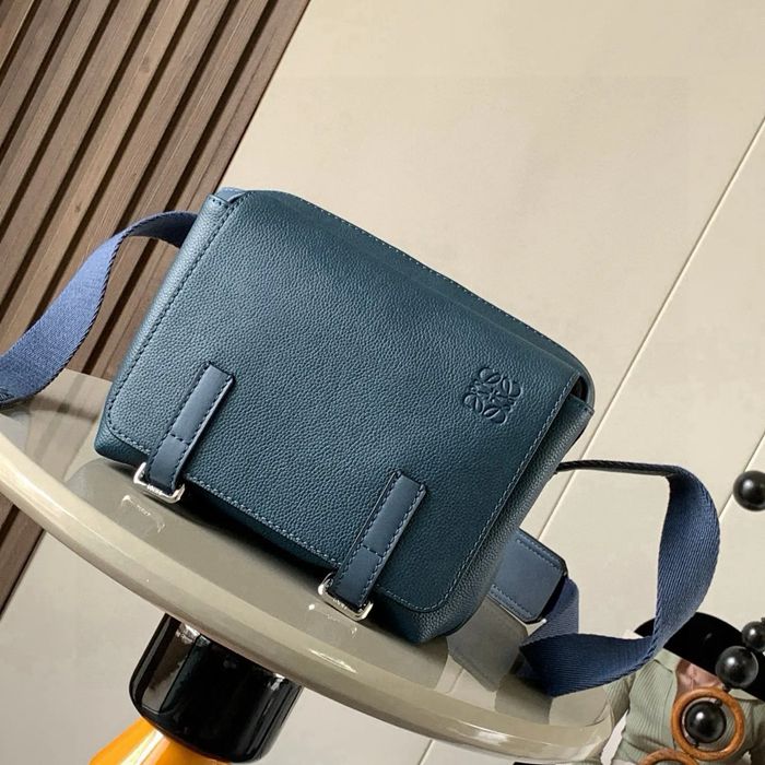LOEWE 9012 新作XSメッセンジャー 青荔 サイズ: