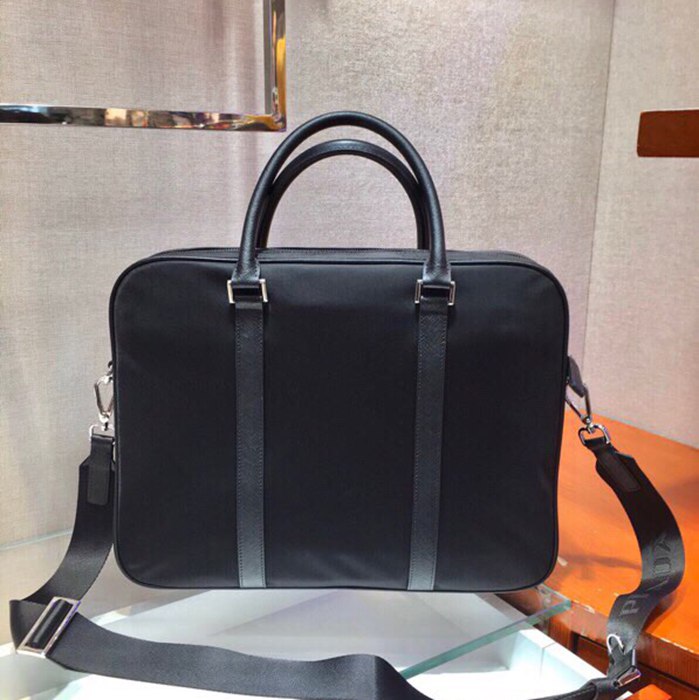 PRADA 2VE872 ブリーフケース 小バッグ付き サイズ:36x28cm