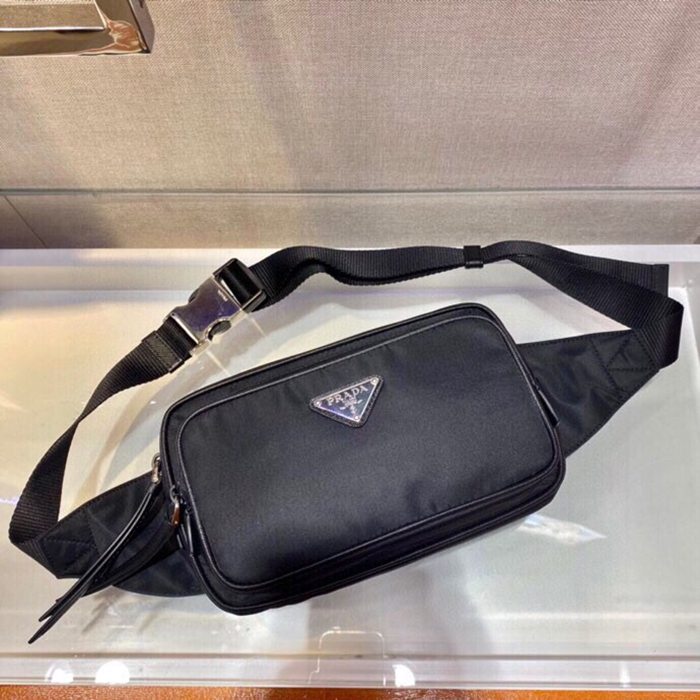 PRADA 1BL010 ウエストバッグ サイズ:21x12.5x4.5cm