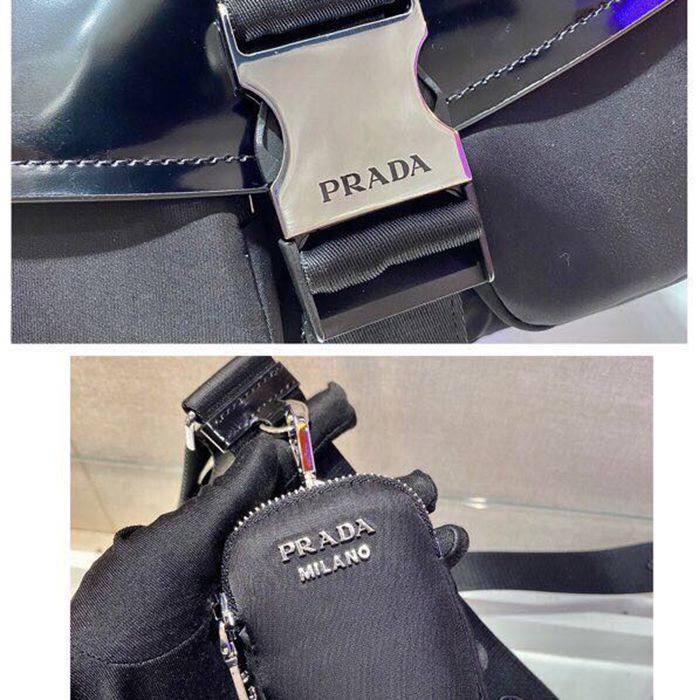 PRADA 1BD295 ナイロンショルダー サイズ:23x12.5x5.5cm