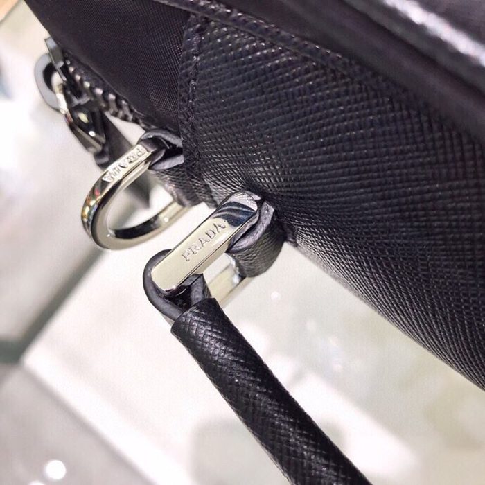 PRADA 2VE015 ナイロンハンドバッグ サイズ:40x31x11cm