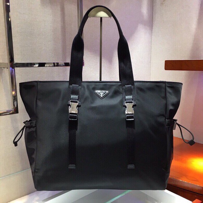 PRADA 2VG042 ショッピングバッグ サイズ:40x34x16cm
