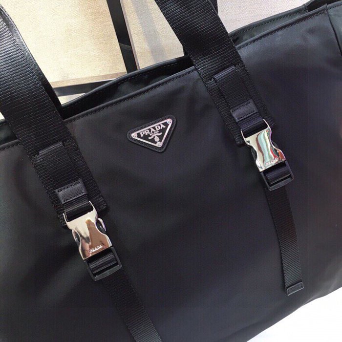 PRADA 2VG042 ショッピングバッグ サイズ:40x34x16cm