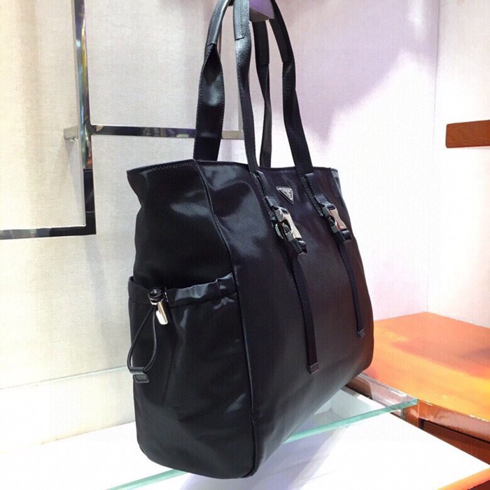 PRADA 2VG042 ショッピングバッグ サイズ:40x34x16cm