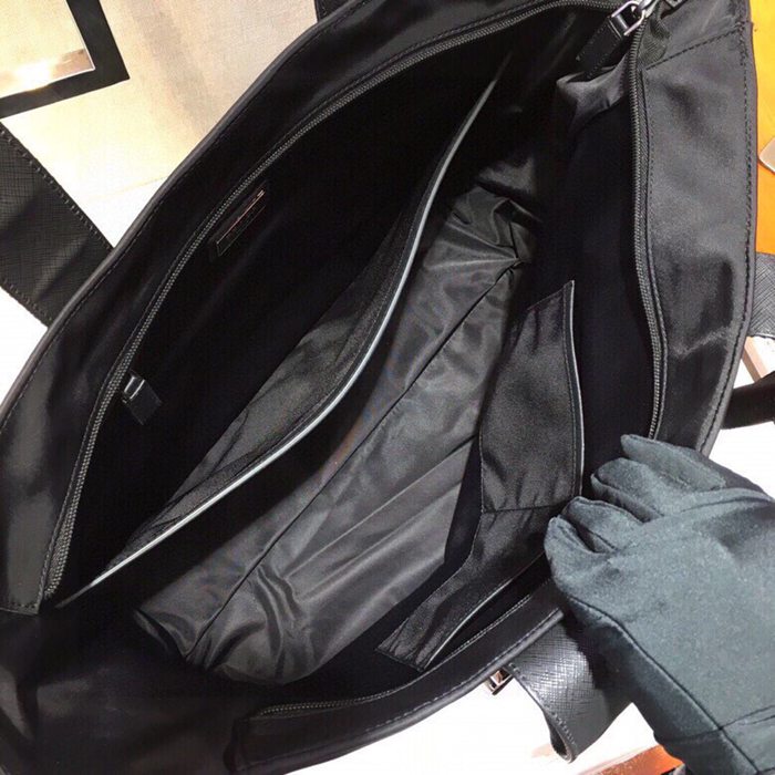 PRADA 2VG042 ショッピングバッグ サイズ:40x34x16cm