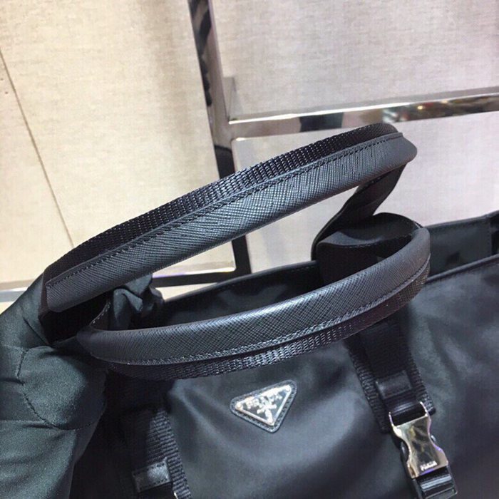 PRADA 2VG042 ショッピングバッグ サイズ:40x34x16cm