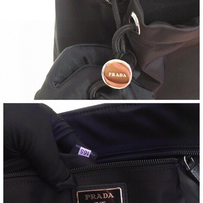 PRADA 2VG042 ショッピングバッグ サイズ:40x34x16cm