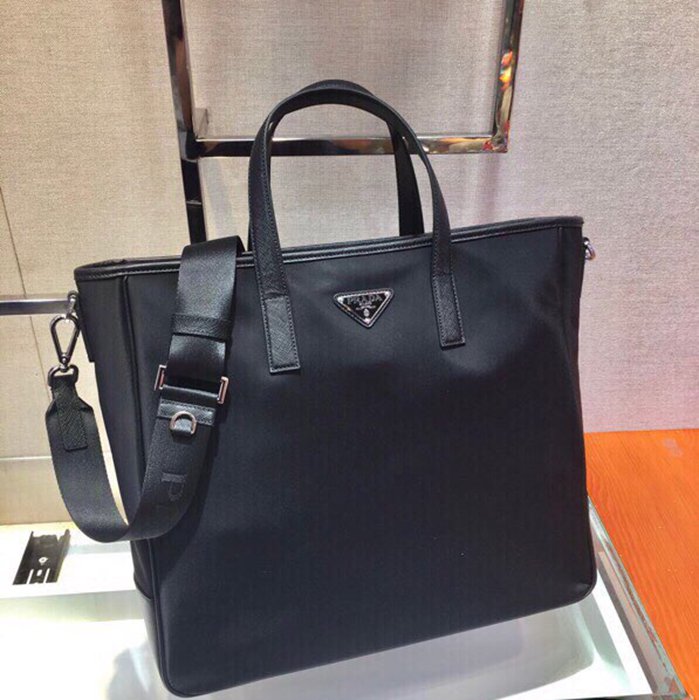 PRADA 2VG064 ショッピングバッグ サイズ:36x34x10cm