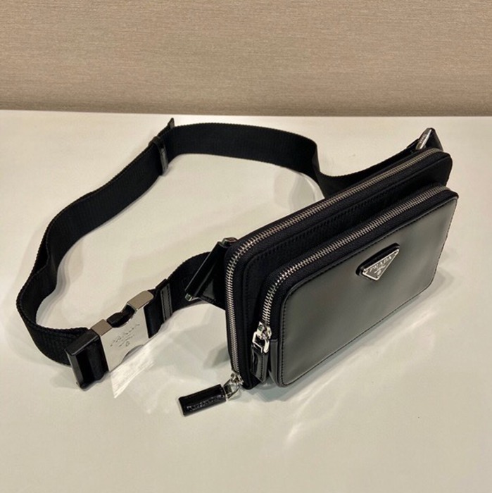 PRADA 2VH156A ウエストバッグ サイズ:21x13x2.5cm