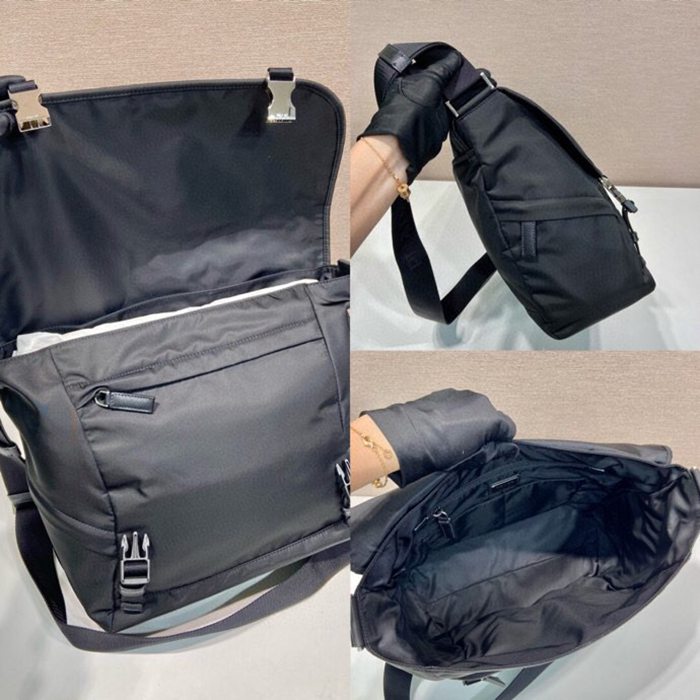 PRADA 2VD052 メッセンジャー 大 サイズ:30x27.5x14.5cm