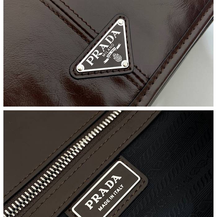 PRADA 2VD073 オイルワックスメッセンジャー サイズ:30x20x11cm