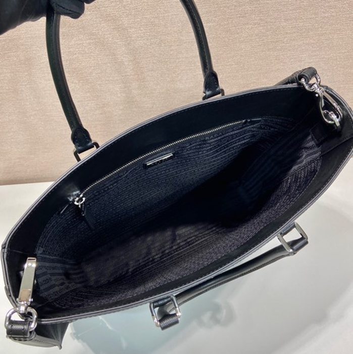 PRADA 2VG115 メンズハンドバッグ サイズ:38x36cm