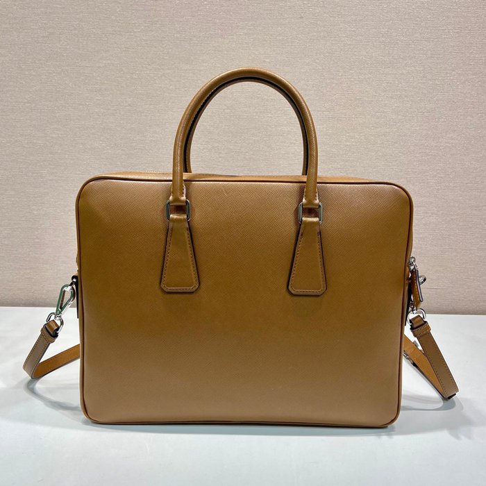 PRADA 2VE0368 超薄ブリーフケース サイズ:37x28x3.5cm