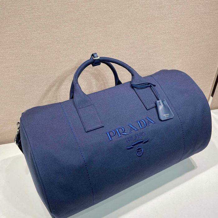PRADA 2VC051 キャンバストラベルバッグ サイズ:53x32x32cm