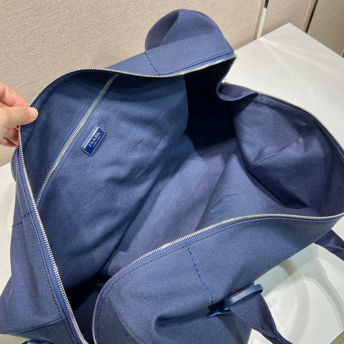 PRADA 2VC051 キャンバストラベルバッグ サイズ:53x32x32cm