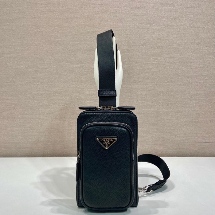 PRADA 2VH195 鹿革スマホバッグ サイズ:18x11.5cm