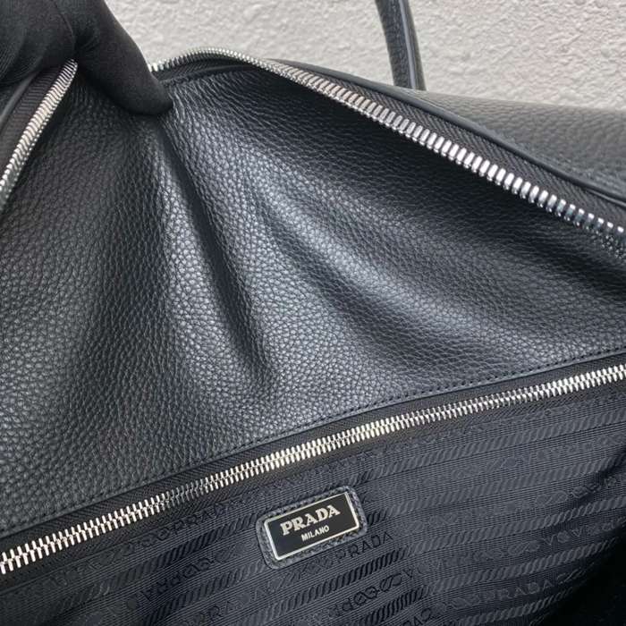 PRADA 2VC035 レザートラベルバッグ サイズ:50x33x19cm