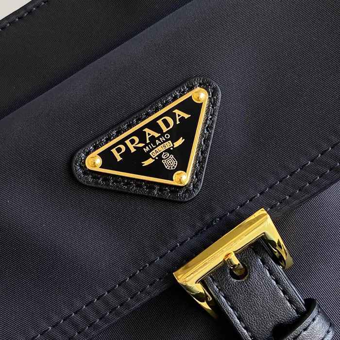 PRADA 1BG596 ナイロンハンドバッグ サイズ:31x17x11cm