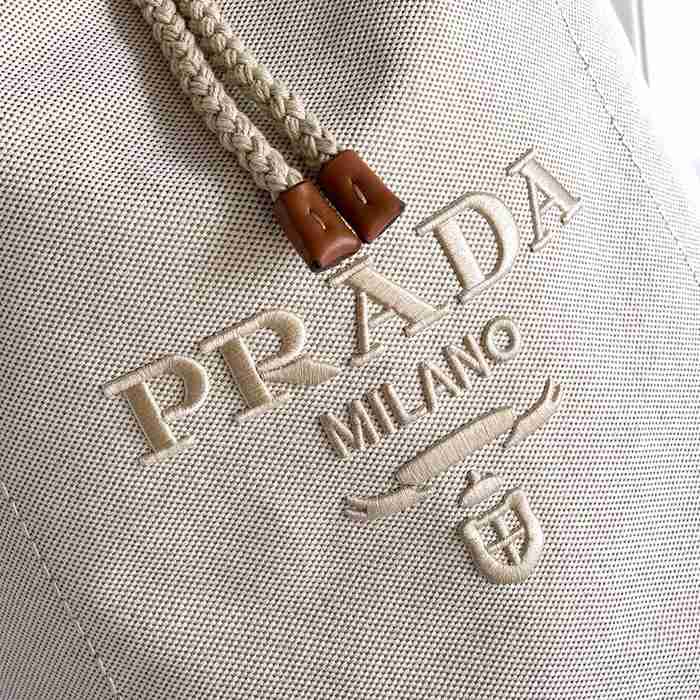 PRADA 2VY011 ストライププリントトラベルバッグ サイズ:55x34x34cm