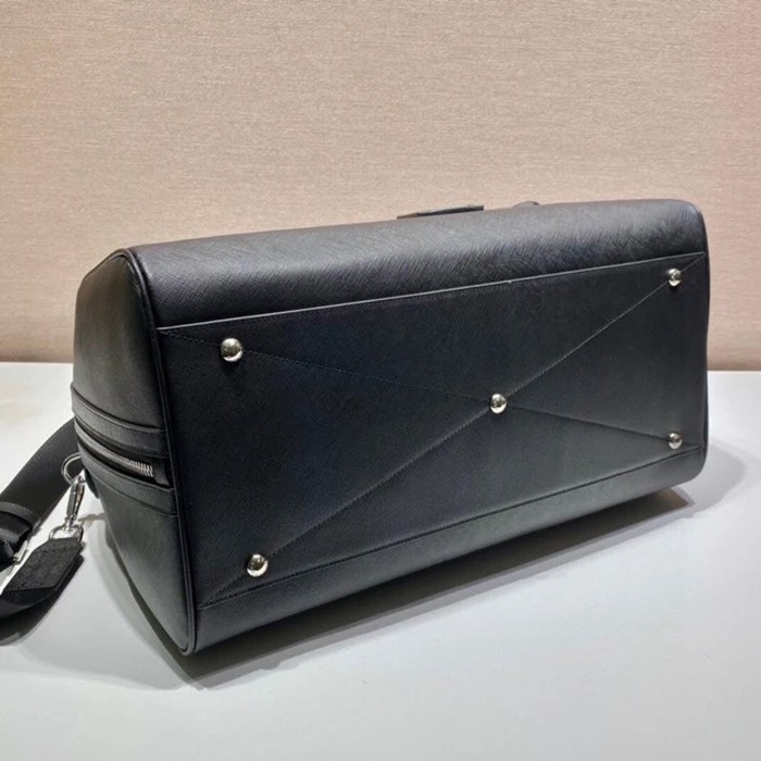 PRADA 2VC018 サフィアーノレザートラベルバッグ サイズ:50x27.5x25cm