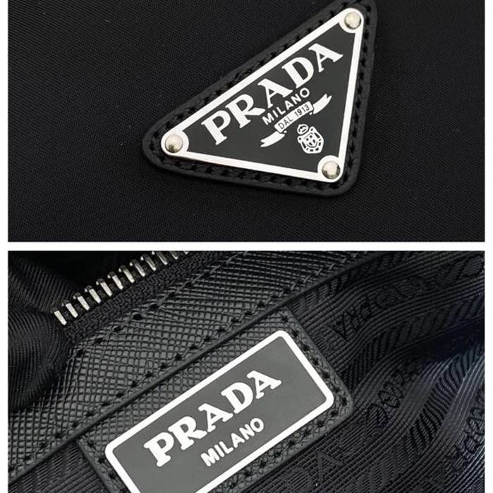 PRADA 2VC014 リナイロントラベルバッグ 小 サイズ:45x27x23cm