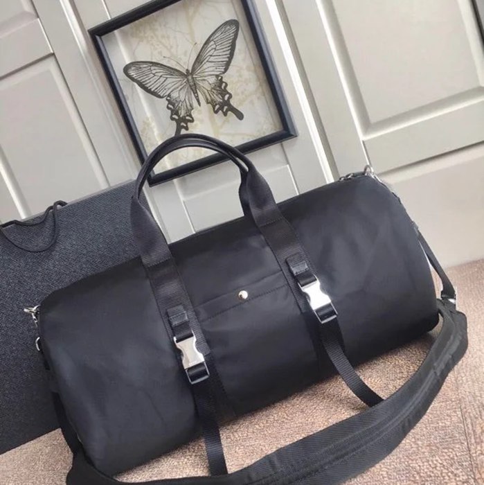 PRADA 2VC015 パラシュートトラベルバッグ サイズ:50x25x25cm