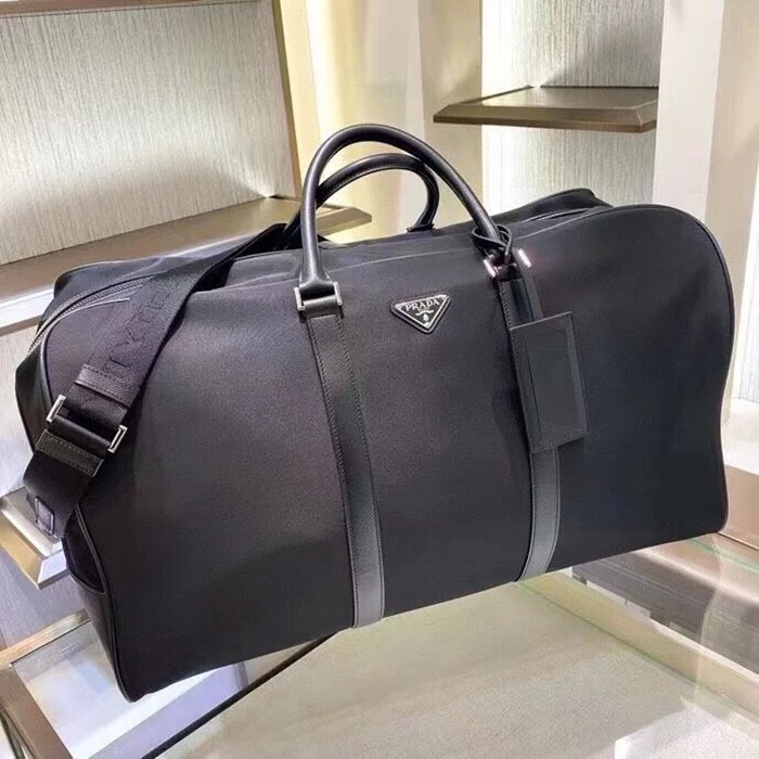PRADA 2VC013 パラシュートトラベルバッグ サイズ:55x33x27cm