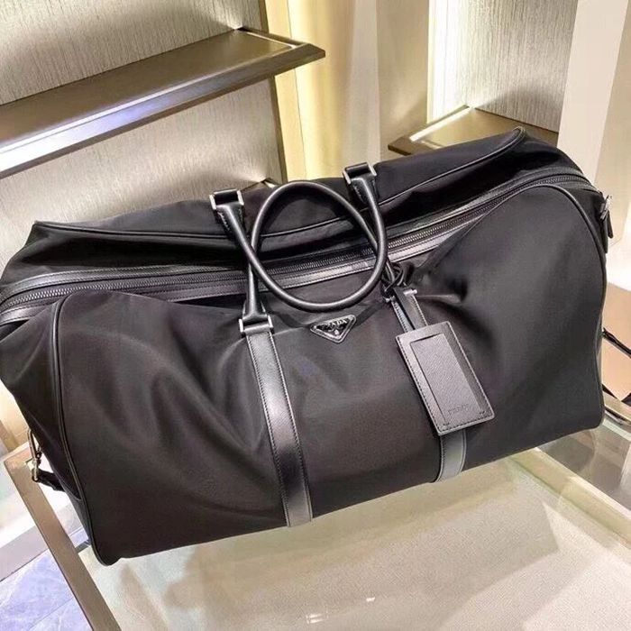 PRADA 2VC013 パラシュートトラベルバッグ サイズ:55x33x27cm