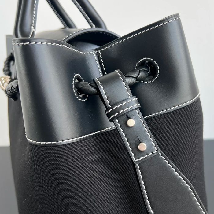 BOTTEGA VENETA BV 827066 アンディアーモ 帆布×レザー サイズ:43x39x20cm