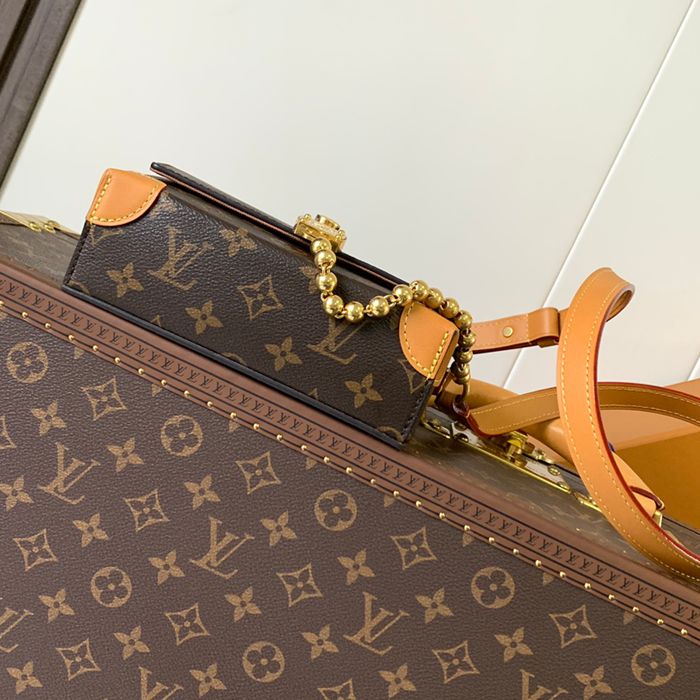 LOUIS VUITTON M14738 スチーマーミニハンドバッグ サイズ:18x11x6.5cm