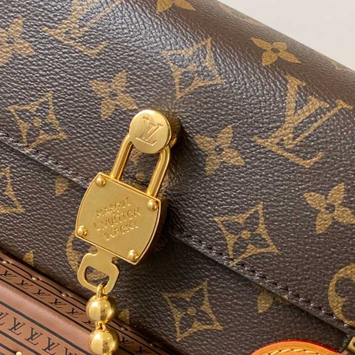 LOUIS VUITTON M14738 スチーマーミニハンドバッグ サイズ:18x11x6.5cm