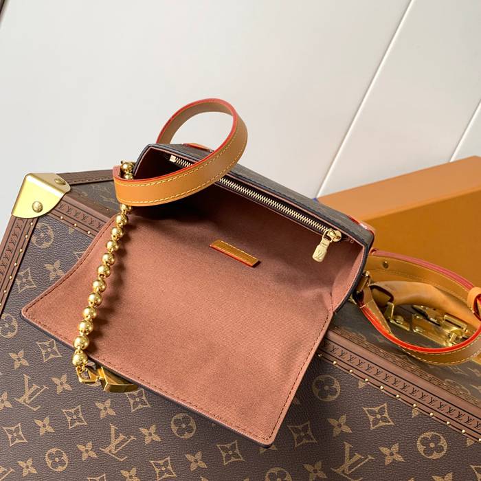 LOUIS VUITTON M14738 スチーマーミニハンドバッグ サイズ:18x11x6.5cm