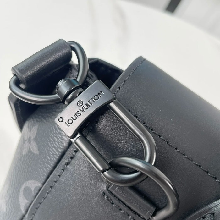 LOUIS VUITTON M46953 キャンバスメッセンジャー スチーマー 小 サイズ:25x19cm