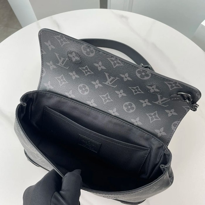LOUIS VUITTON M46953 キャンバスメッセンジャー スチーマー 小 サイズ:25x19cm