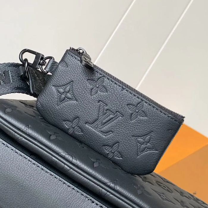 LOUIS VUITTON M46602 プレス牛皮革メッセンジャー トリオ サイズ:25x18.5cm