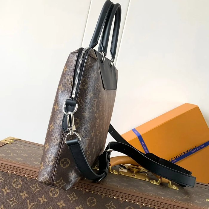 LOUIS VUITTON M54019 キャンバスブリーフケース ポートドキュメント サイズ:37x28cm