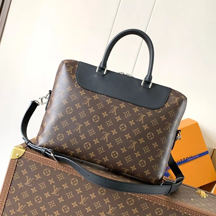 LOUIS VUITTON M54019 キャンバスブリーフケース ポートドキュメント サイズ:37x28cm