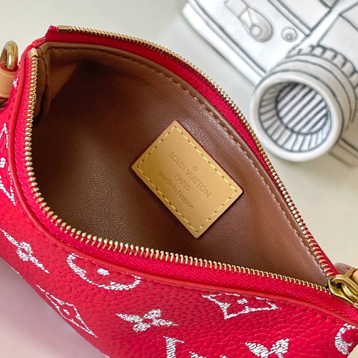 LOUIS VUITTON M14067 スピーディーP9 オールレザーまくらバッグ サイズ:30x21x17cm